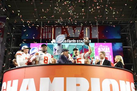 Super Bowl mit dritthöchster US-Einschaltquote Super Bowl mit dritthöchster US-Einschaltquote