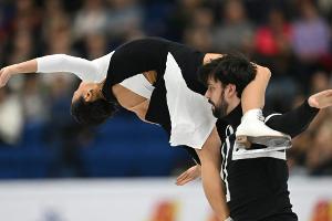 Eistänzer Janse van Rensburg/Steffan bei WM im Kürfinale