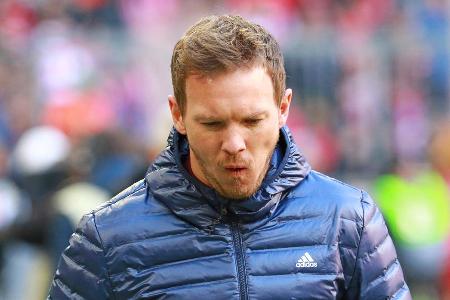 Nagelsmanns Scheitern beim FC Bayern im Zeitraffer - Die Entlassung von Julian Nagelsmann beim FC Bayern ist offiziell. Trotz dreier Titel erlebte der ehemalige Trainer von RB Leipzig eine durchwachsene Zeit beim deutschen Rekordmeister. Wir geben einen Überblick über die größten Niederlagen und Verfehlungen von Nagelsmann: