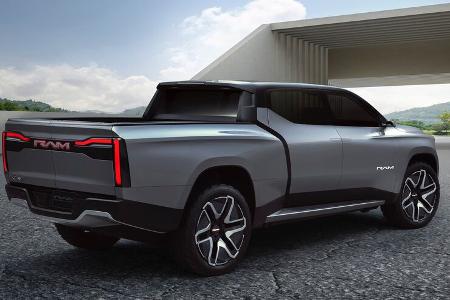 RAM 1500 Revolution BEV Concept Car Elektro Pickup