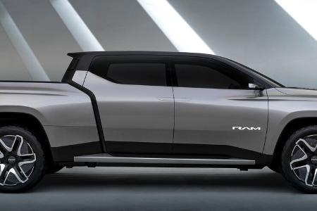 RAM 1500 Revolution BEV Concept Car Elektro Pickup