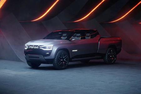 RAM 1500 Revolution BEV Concept Car Elektro Pickup