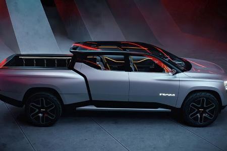 RAM 1500 Revolution BEV Concept Car Elektro Pickup