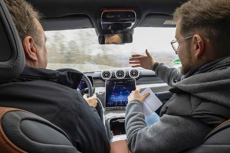 SPERRFRIST 28.02.23 / 18 Uhr Mercedes GLC Coupe 2023 Mitfahrt