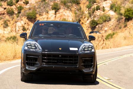 Porsche Cayenne 2023 Abnahmefahrt