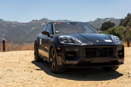 Porsche Cayenne 2023 Abnahmefahrt