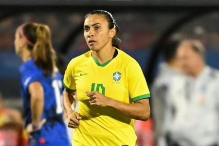 Brasilien gegen DFB-Frauen ohne Superstar Marta Brasilien gegen DFB-Frauen ohne Superstar Marta
