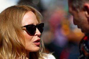 Kylie Minogue beim Formel-1-Grand-Prix in Melbourne