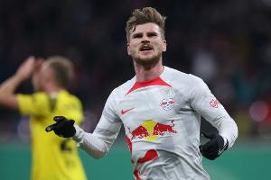 Dank Werner im Halbfinale: Leipzig schlägt Dortmund im Pokal