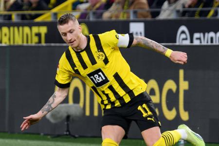 Marco Reus (bis 76.) - Note: 4,0 - Strahlte in der BVB-Angriffsreihe noch die größte Ballsicherheit aus und tauchte im ersten Durchgang immerhin einmal in aussichtsreicher Position vorne auf. Im Pressing als einer der wenigen Dortmunder mit seltenen Erfolgserlebnissen.