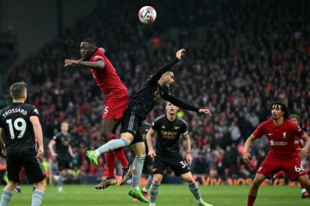 Zwei-Tore-Führung verspielt: Arsenal mit Remis in Liverpool Zwei-Tore-Führung verspielt: Arsenal mit Remis in Liverpool