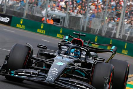George Russell (Mercedes) - Note 2,0 - Für Russell ist es bisher eine äußerst unglückliche Saison. Wenn er sein Schicksal selbst bestimmt wie zum Beispiel im Qualifying, ist der junge Brite top und regelmäßig schneller als Lewis Hamilton. Wenn das Team oder das Material ins Spiel kommt, haftet ihm das Pech an den Fersen. In Bahrain hätte ihm eine bessere Strategie mehr Punkte beschert, in Melbourne ließ ihn die Technik im Stich.