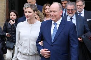 Charlène von Monaco und Fürst Albert II. präsentieren sich als Einheit