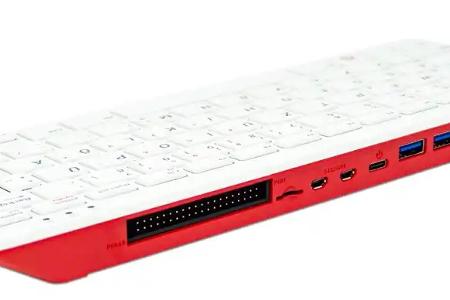 Das Konzept ist seit den 80er-Jahren bekannt – Monitor anschließen und loslegen. Das geht mit dem Raspberry 400 Kit.