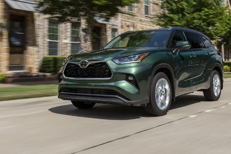 Toyota Highlander USA Modelljahr 2022