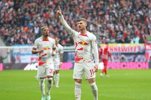 Werner führt RB Leipzig zum Sieg gegen Augsburg