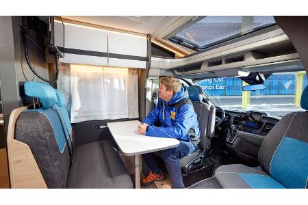 Dethleffs Globebus Go T 45 (2023) Sitzgruppe f