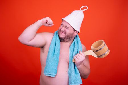 Sauna oder Schwimmbad