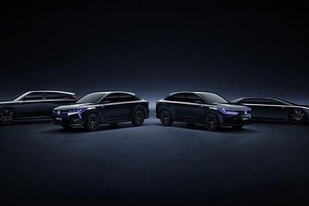 Honda e:N SUV 序, e:NS2 Prototype, e:NP2 Prototype, e:N GT Concept Auto Shanghai 2023