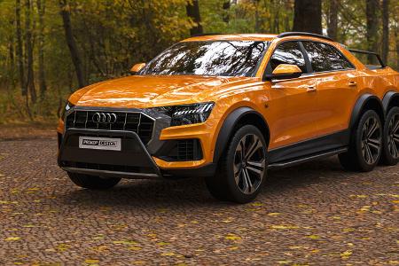 Audi Q8 6X6 Concept Design