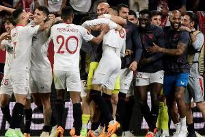 Sevilla nutzt Manchester-Patzer - auch Juve im Halbfinale