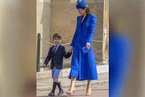 Zum 5. Geburtstag: Mama Kate kutschiert Prinz Louis im Schubkarren