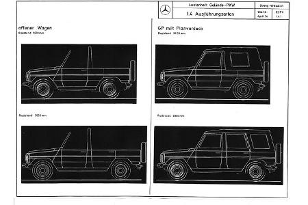  Mercedes G 40 Jahre