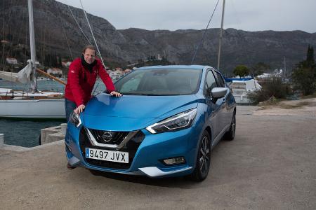 Nissan Micra - Kleinwagen - Fahrbericht - Power Blue