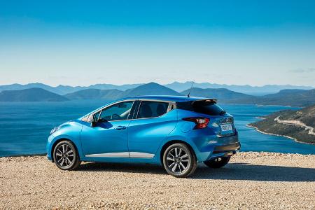 Nissan Micra - Kleinwagen - Fahrbericht - Power Blue