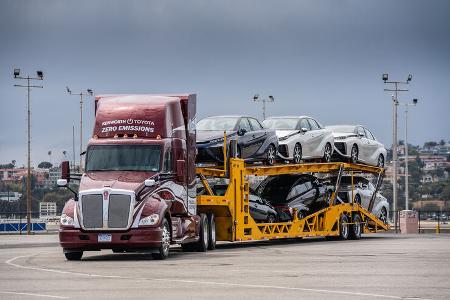 Toyota Kenworth T680 Class 8 Brennstoffzellen Truck Lkw