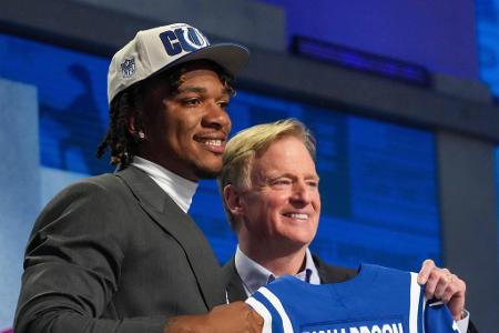 Colts wählen Richardson - Über kaum einen anderen Spieler wurde vor dem NFL Draft 2023 mehr diskutiert als über Anthony Richardson. Am Ende landete der Quarterback schon an vierter Stelle bei den Indianapolis Colts.