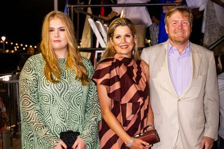 Kronprinzessin Amalia, Königin Máxima, König Willem-Alexander