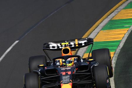 Platz 3: Sergio Pérez (Red Bull) - 1:40.495 in Q3