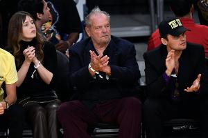 Seltener öffentlicher Auftritt: Jack Nicholson besucht Lakers-Spiel