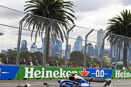 Platz 14: Logan Sargeant (Williams) - 1:42.395 in Q2