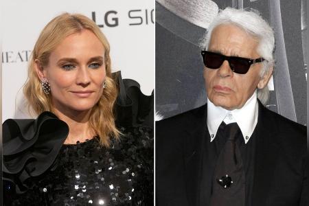 Diane Kruger widmet Instagram-Hommage dem verstorbenen Karl Lagerfeld