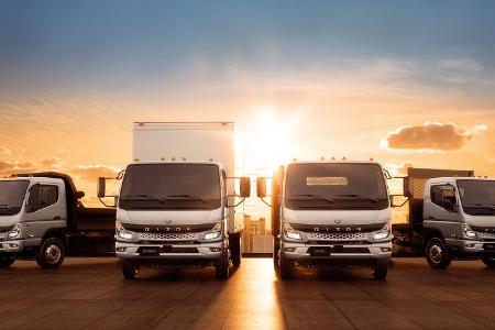 Daimler Truck präsentiert mittelschwere Elektro-Lkw der Marke RIZON für den US-amerikanischen Markt Daimler Truck launches RIZON medium-duty electric trucks in the United States