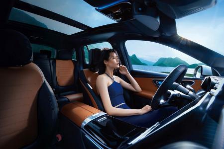 Mercedes GLC Langversion mit sieben Sitzen