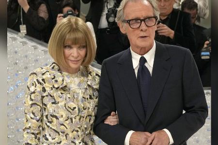 Anna Wintour und Bill Nighy zeigen sich Arm in Arm bei der Met Gala Anna Wintour und Bill Nighy zeigen sich Arm in Arm bei der Met Gala