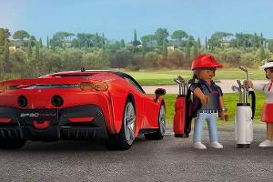 Playmobil fährt Ferrari