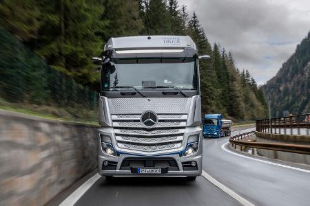 Mercedes GenH2 Prototyp sLH2 Wasserstoff-Lkw