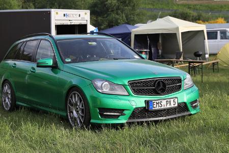 Mercedes C-Klasse - Fan-Autos - 24h-Rennen Nürburgring 2022 - Nordschleife 