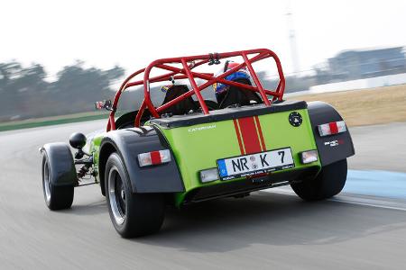 Caterham Seven 620 R, Heckansicht
