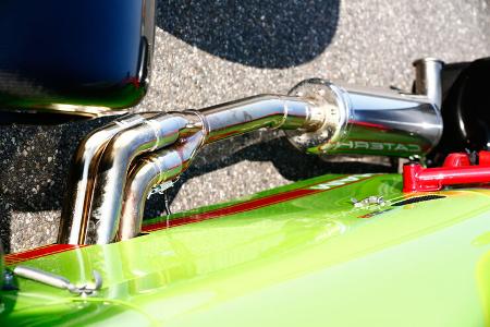 Caterham Seven 620 R, Sidepipes