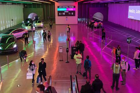 Boring Company Las Vegas Convention Center Loop