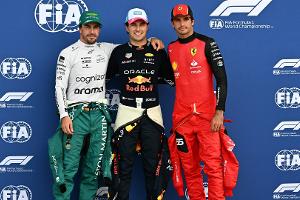 Formel 1: Perez holt Pole Position in Miami - Verstappen nur Neunter