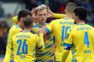 2:1 gegen Sandhausen: Braunschweig klettert auf Rang 13