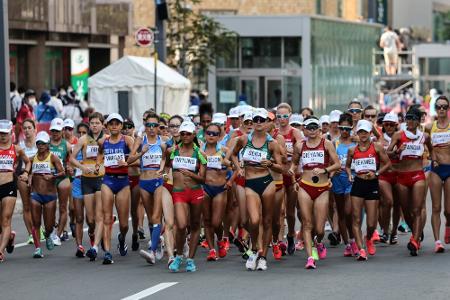 Premiere bei Olympia: Marathon-Gehen in der Mixed-Staffel Premiere bei Olympia: Marathon-Gehen in der Mixed-Staffel