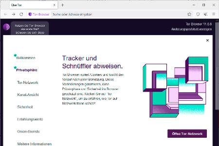 Der Tor-Browser bietet ausführliche Erklärungen zu seiner Sicherheitstechnik. Sie surfen mit ihm anonym und sicher, allerdings langsamer und mit einigen technischen Einschränkungen.
