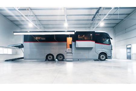Dembell Large mit Pkw-Garage, Slideout, Markise